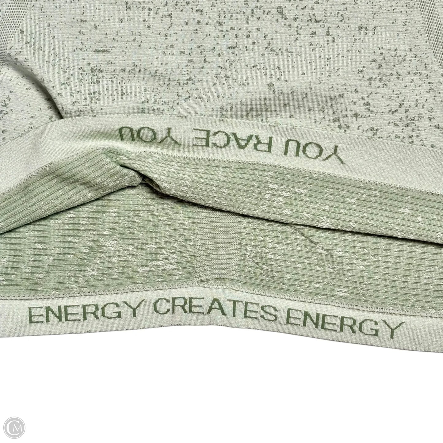 Athletic Top Long Sleeve Crewneck By Lululemon In Green, Size: S