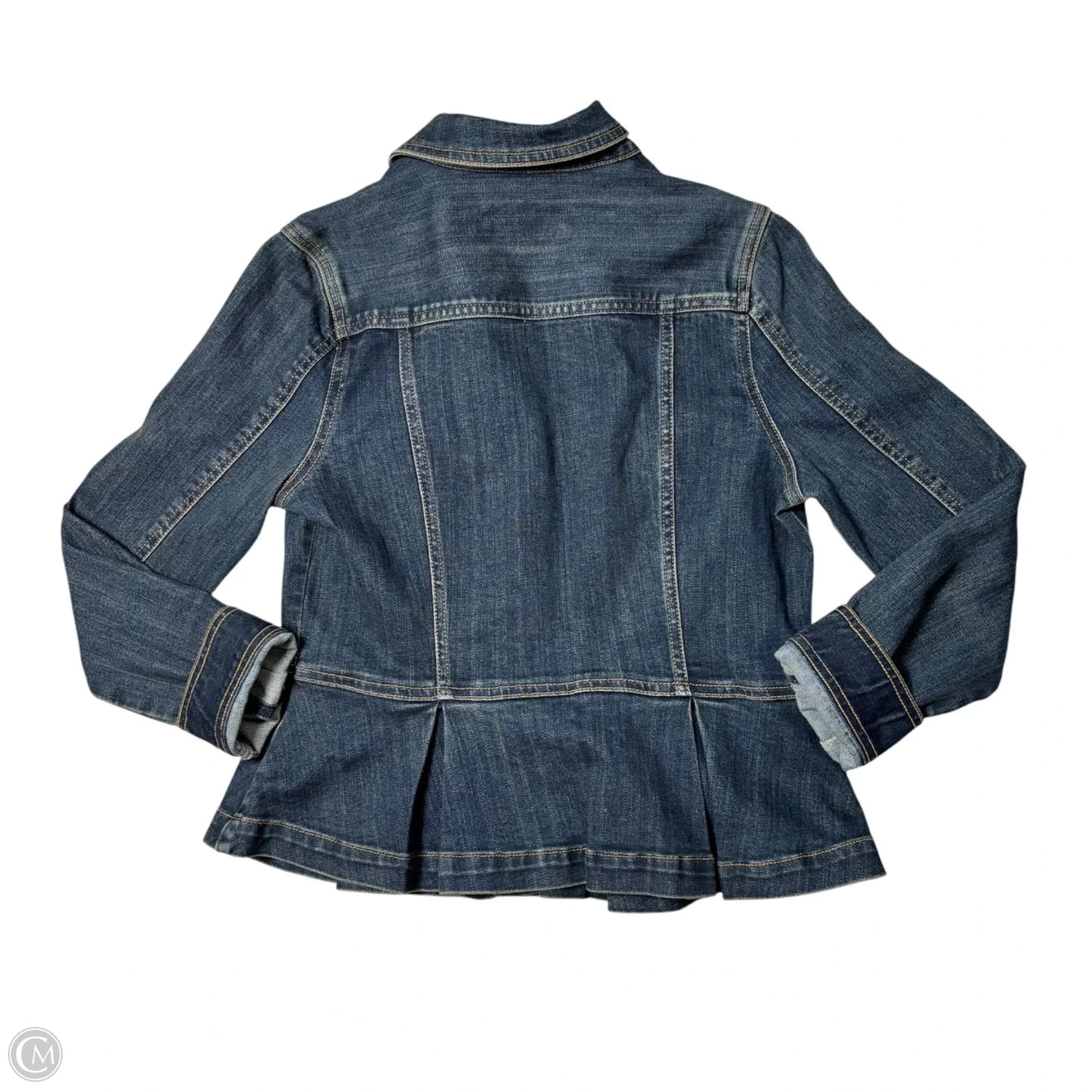 Jacket Denim By Liverpool In Blue Denim, Size: S
