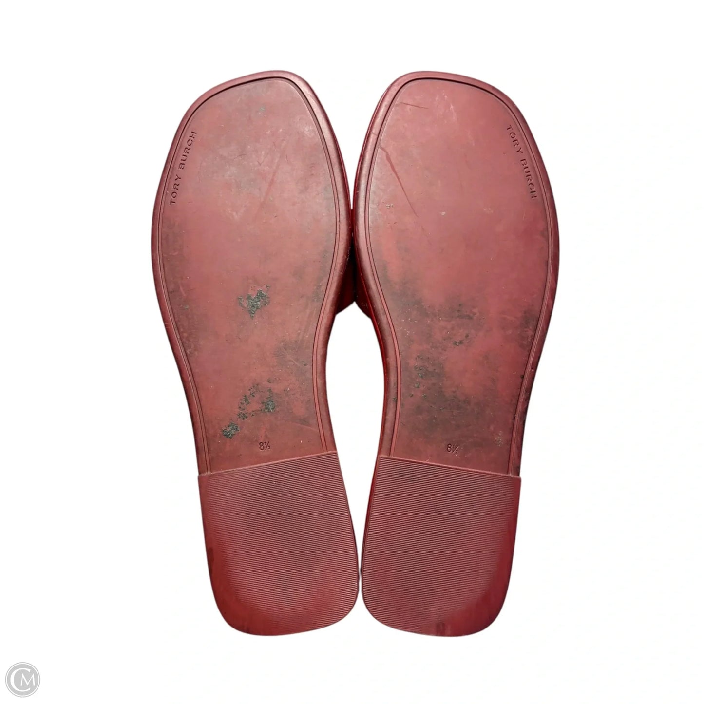 Sandals Designer By Tory Burch In Red, Size: 8.5