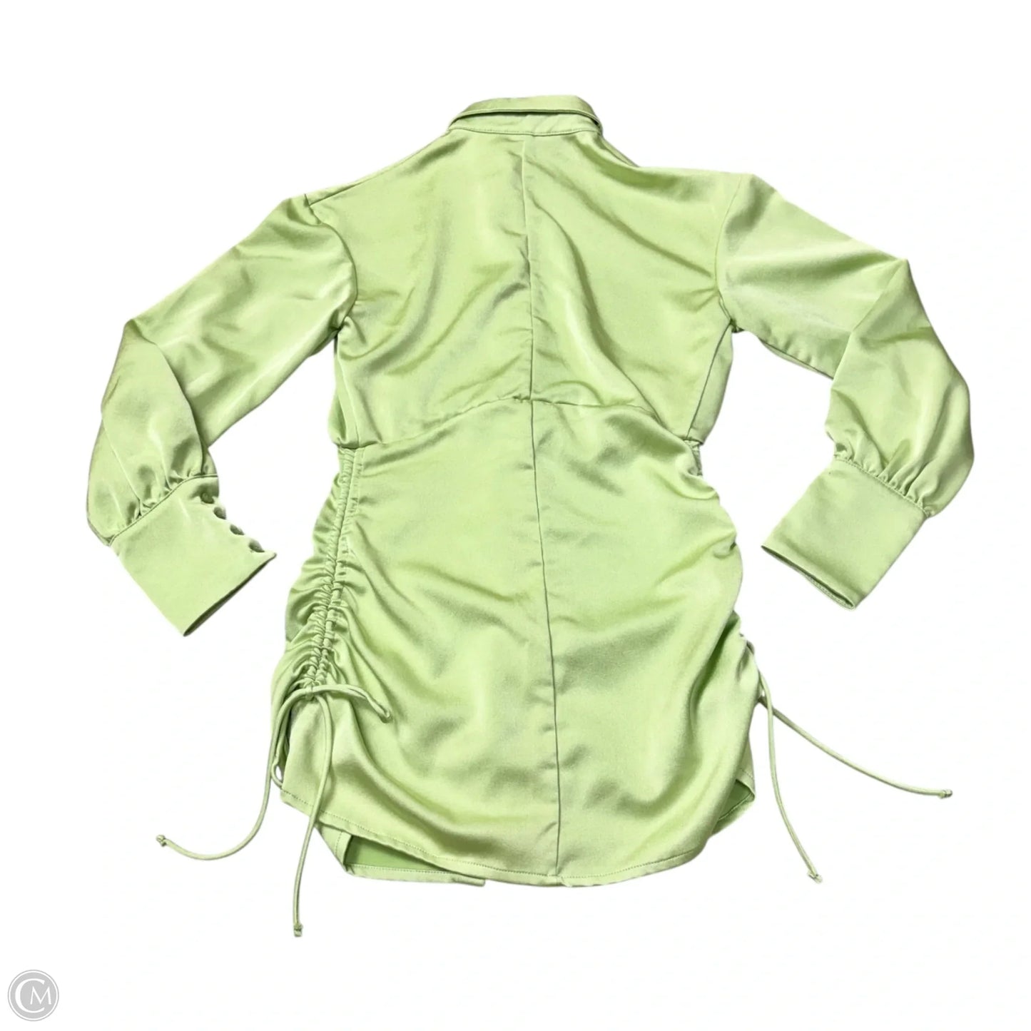 Dress Casual Midi By Guizio In Green, Size: Xs