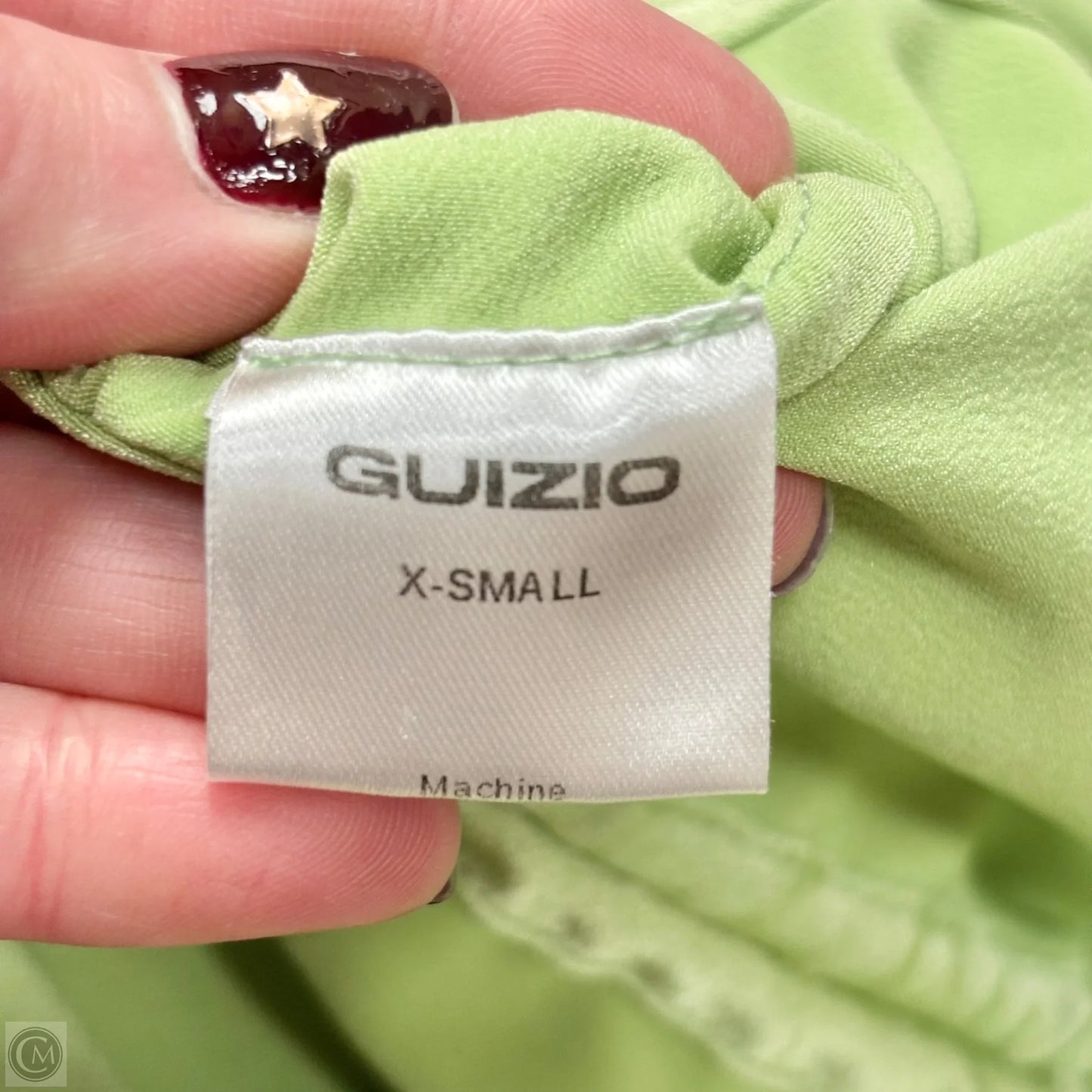 Dress Casual Midi By Guizio In Green, Size: Xs