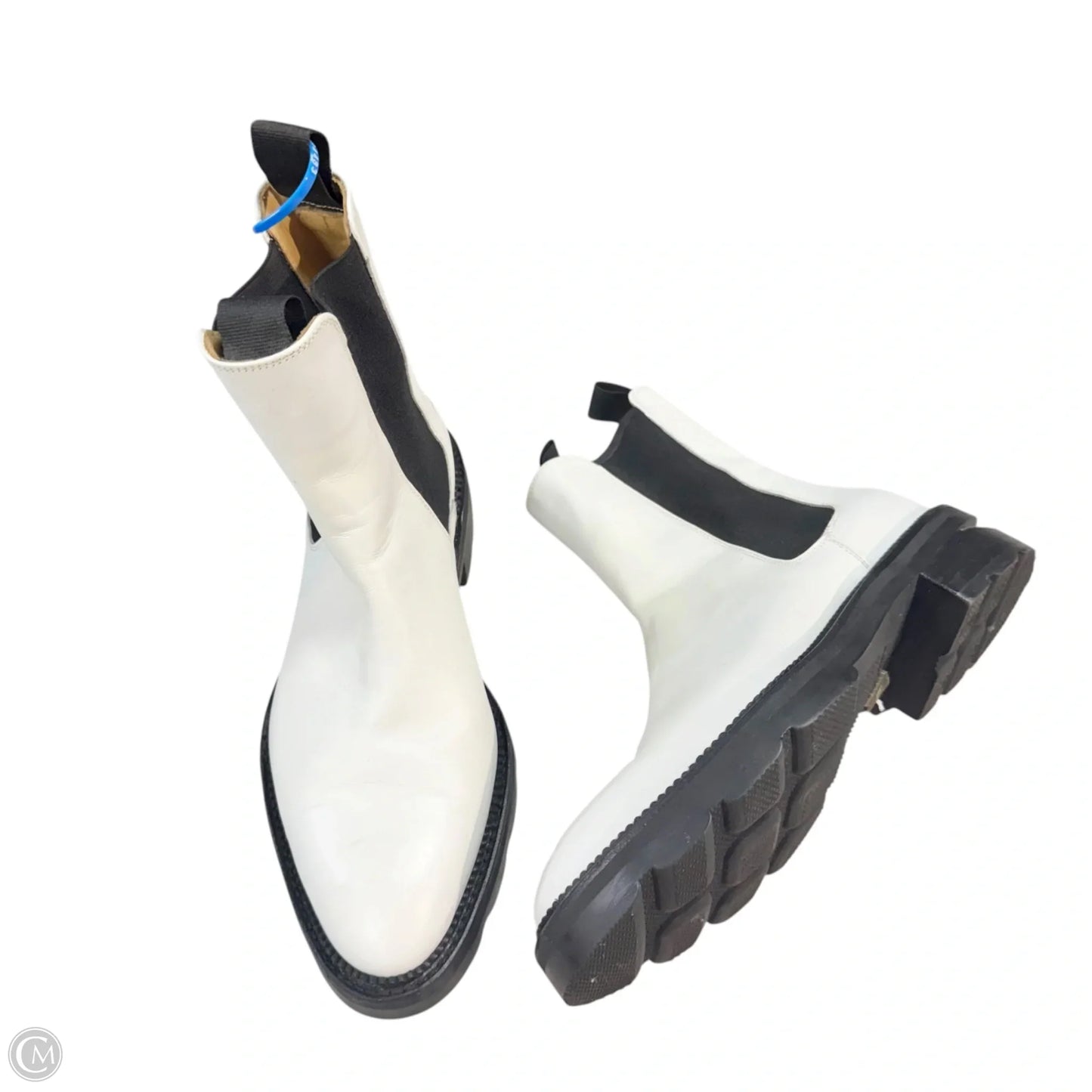 Boots Luxury Designer By Alexander Wang In White, Size: 8