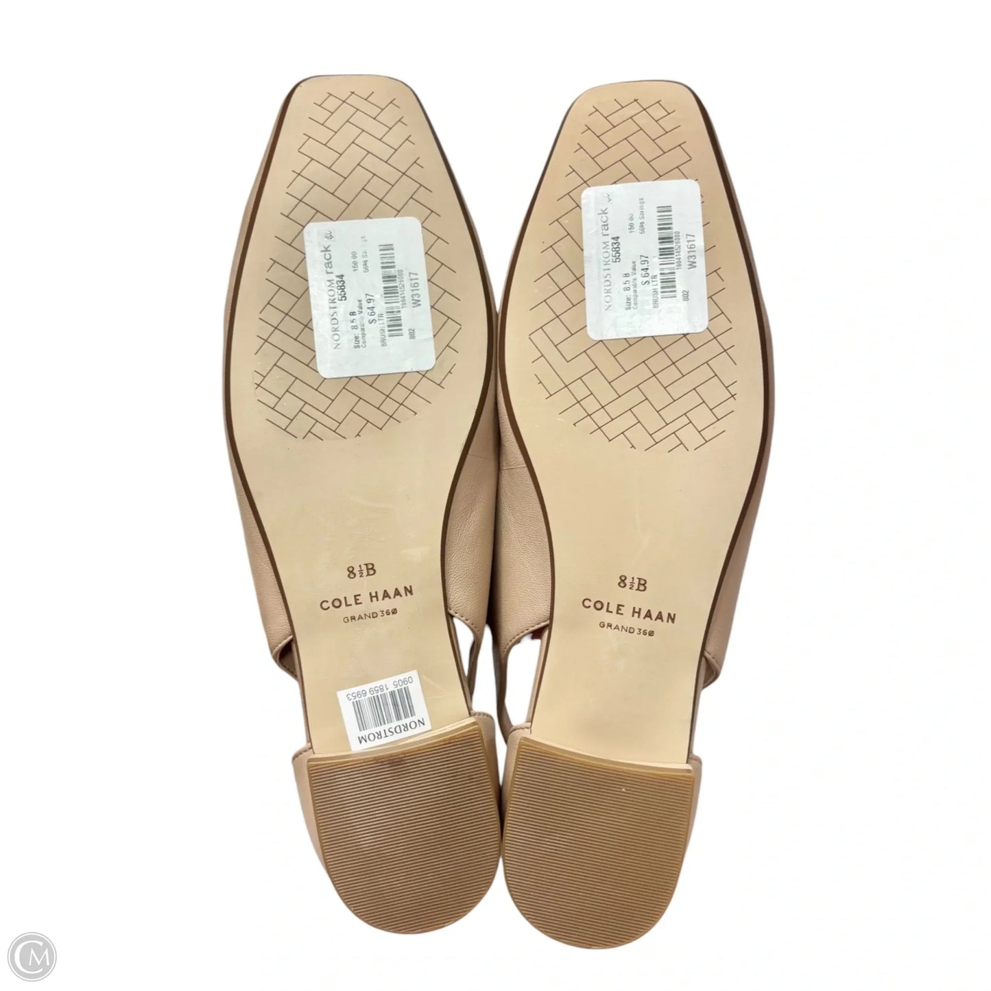 Shoes Heels Kitten By Cole-haan In Tan, Size: 8.5