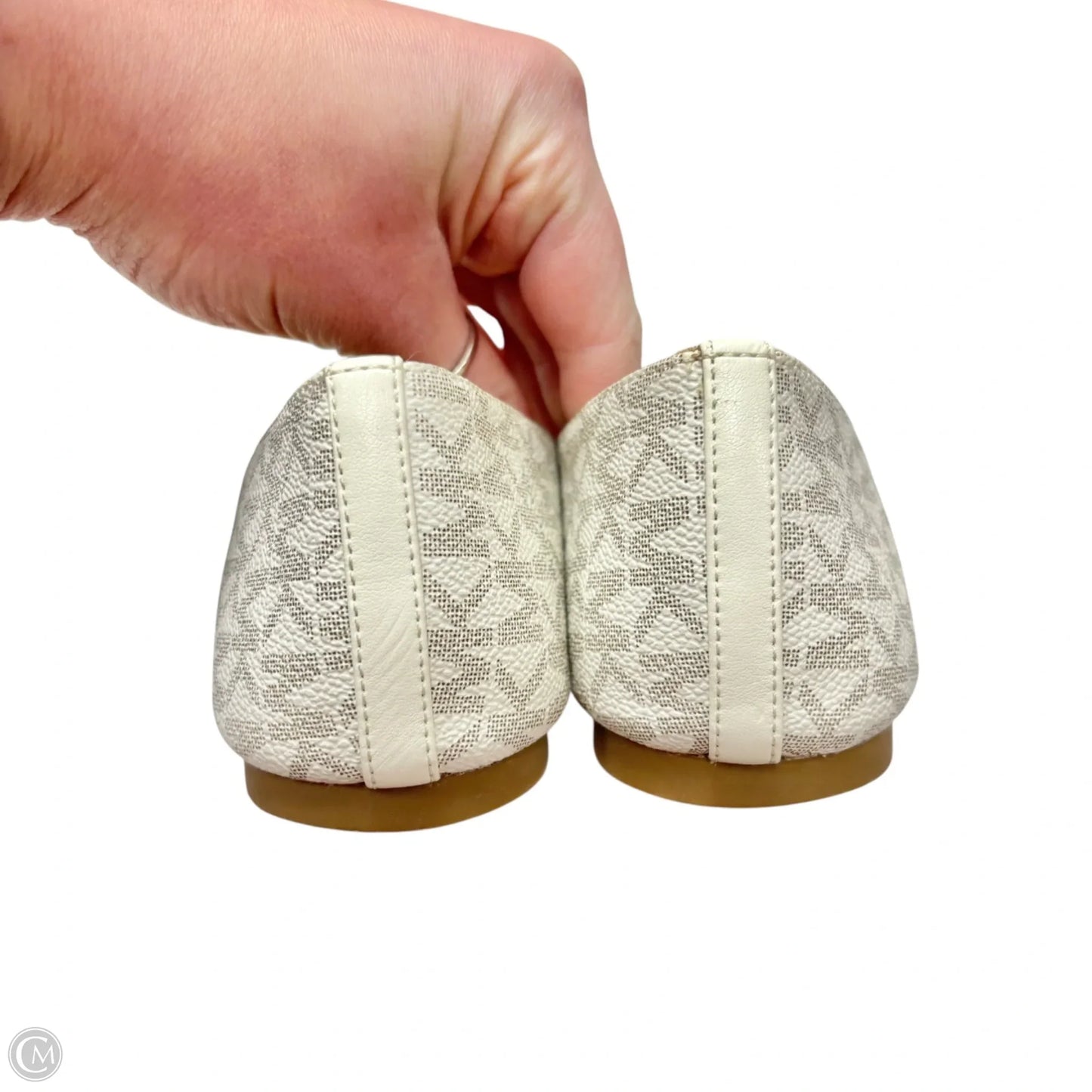 Shoes Flats By Michael By Michael Kors In White, Size: 9.5
