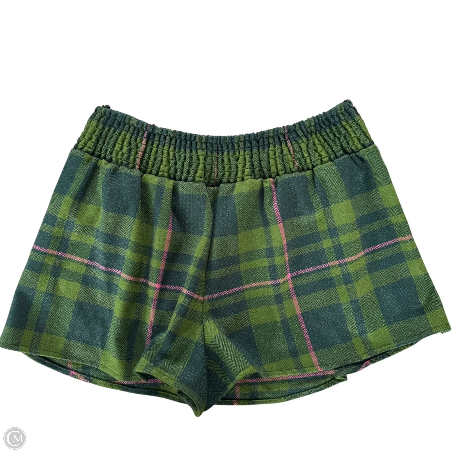 Skirt Mini & Short By Free People In Blue & Green, Size: M