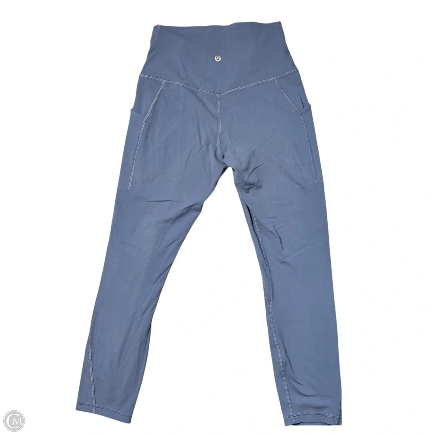Athletic Leggings Capris By Lululemon In Blue, Size: S