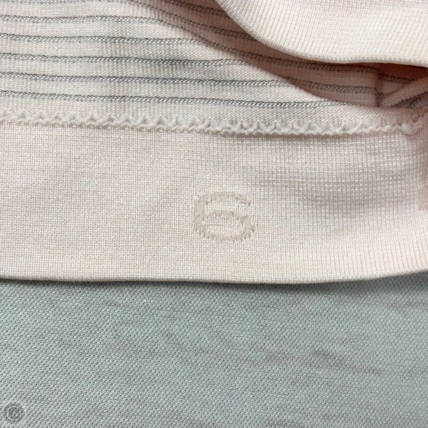 Athletic Top Long Sleeve Crewneck By Lululemon In Pink, Size: S