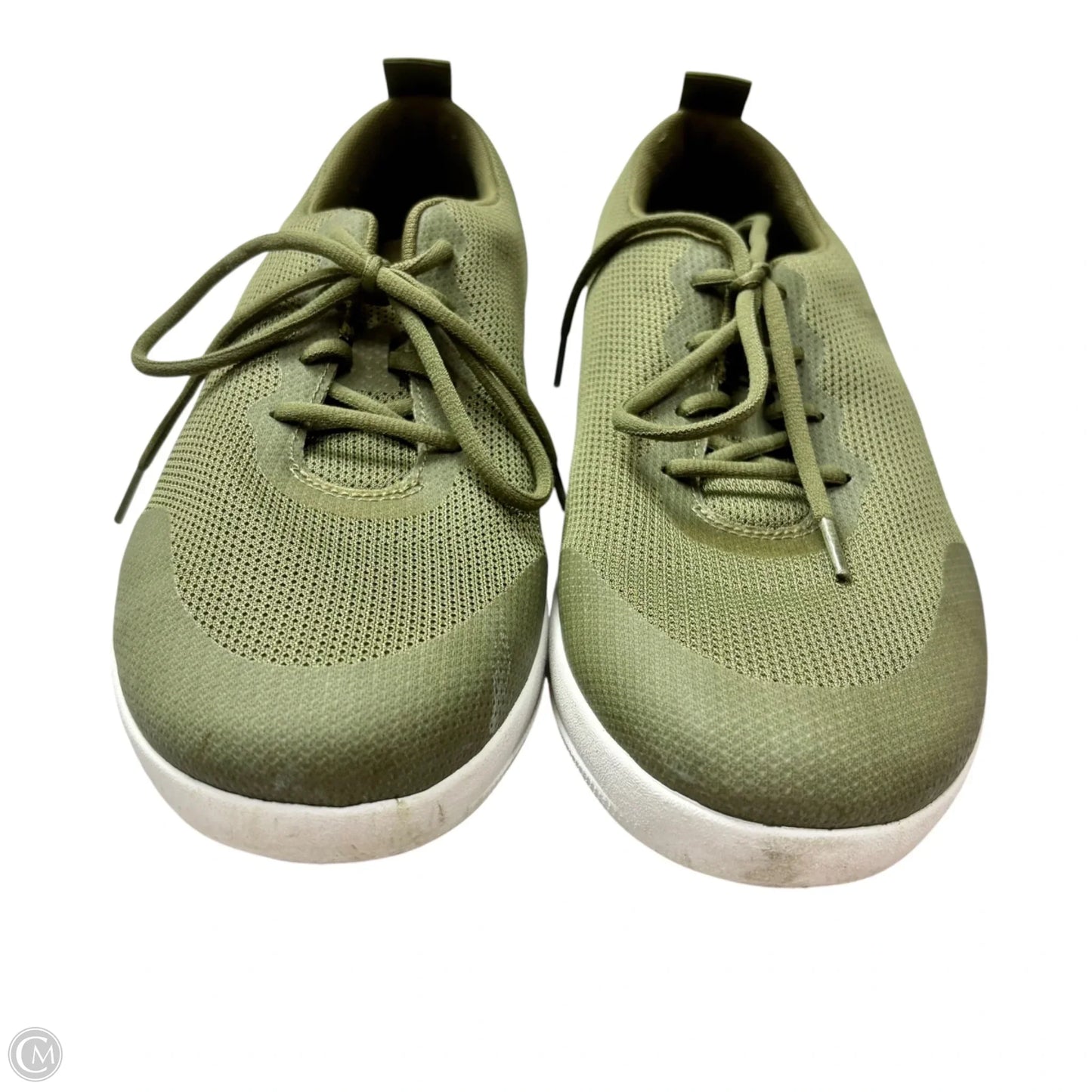 Shoes Athletic By Fitflop In Green, Size: 8.5