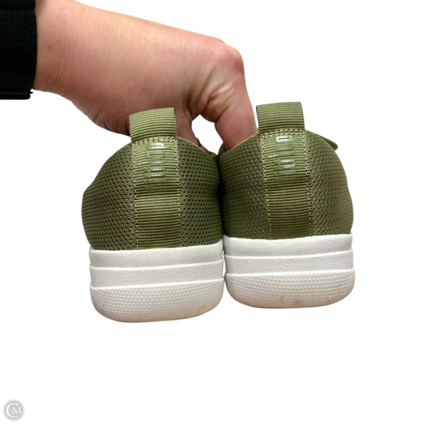 Shoes Athletic By Fitflop In Green, Size: 8.5