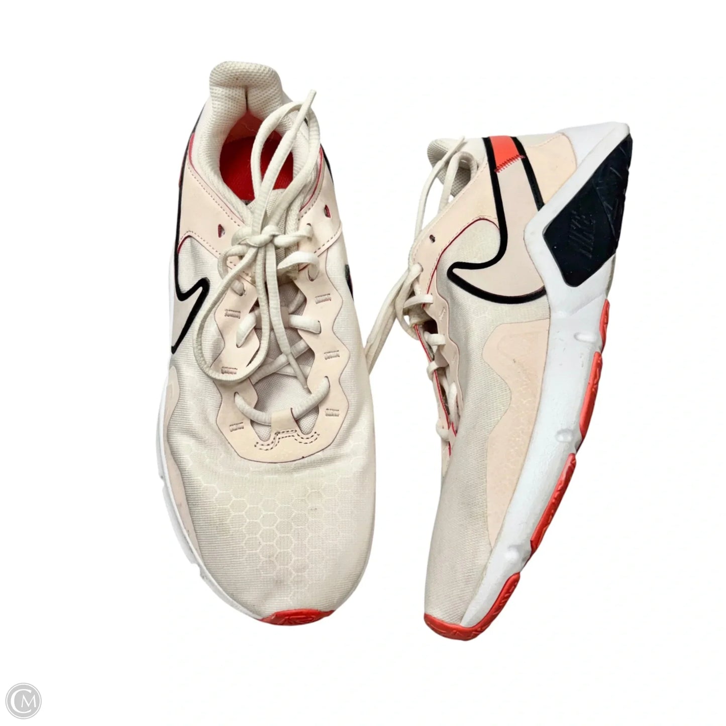 Shoes Athletic By Nike In Pink & White, Size: 9.5
