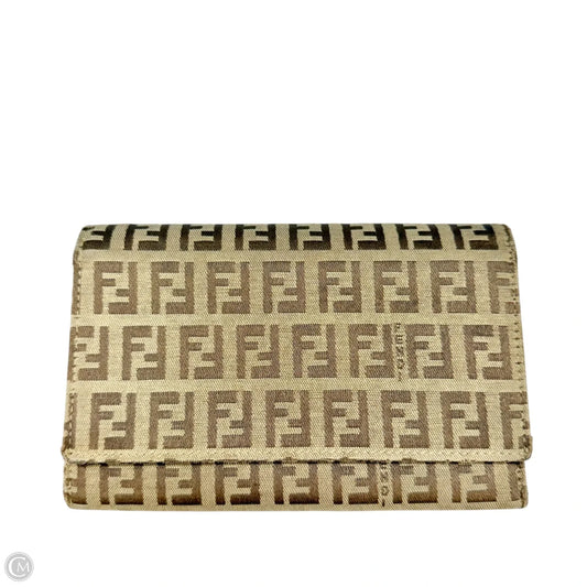 Wallet Luxury Designer By Fendi, Size: Medium