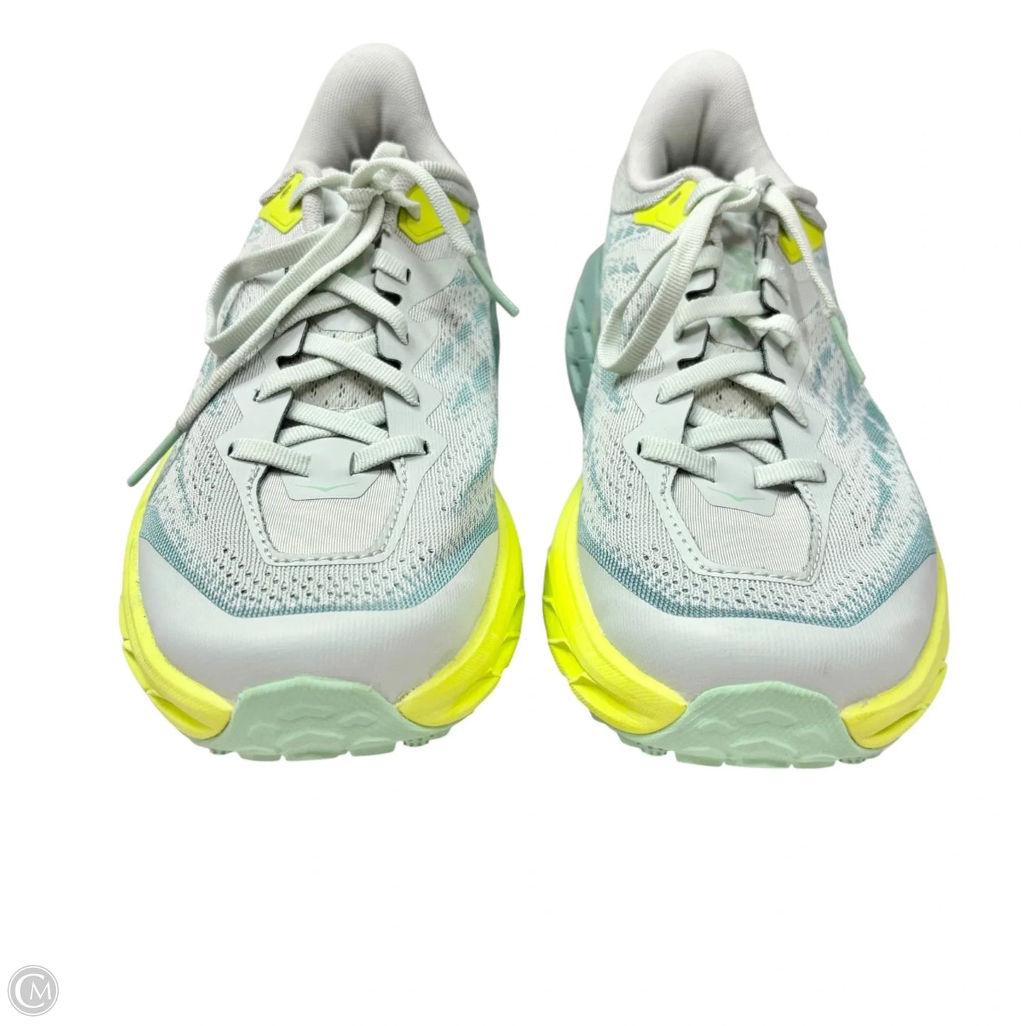 Shoes Athletic By Hoka In Blue & Green, Size: 7.5