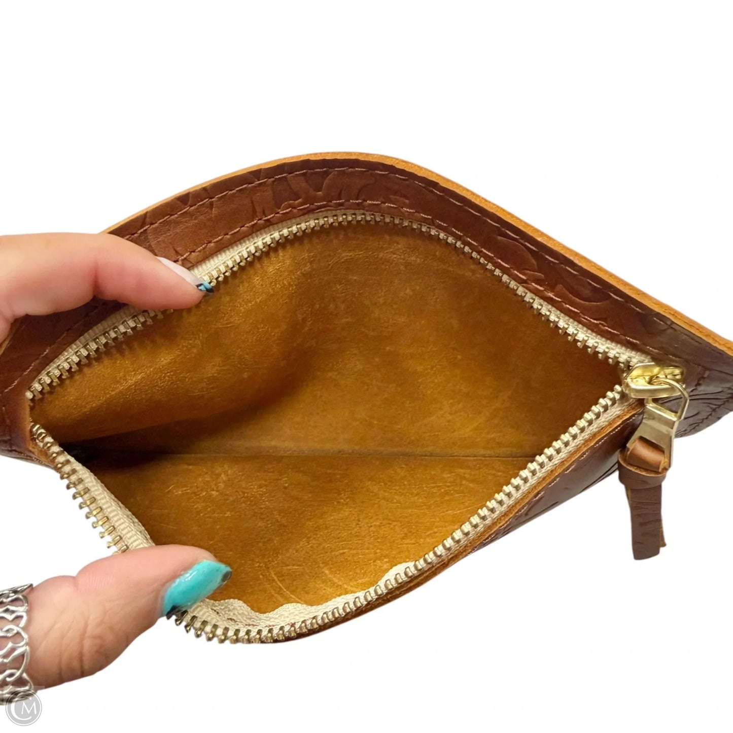 Wristlet Leather By Portland Leather, Size: Medium