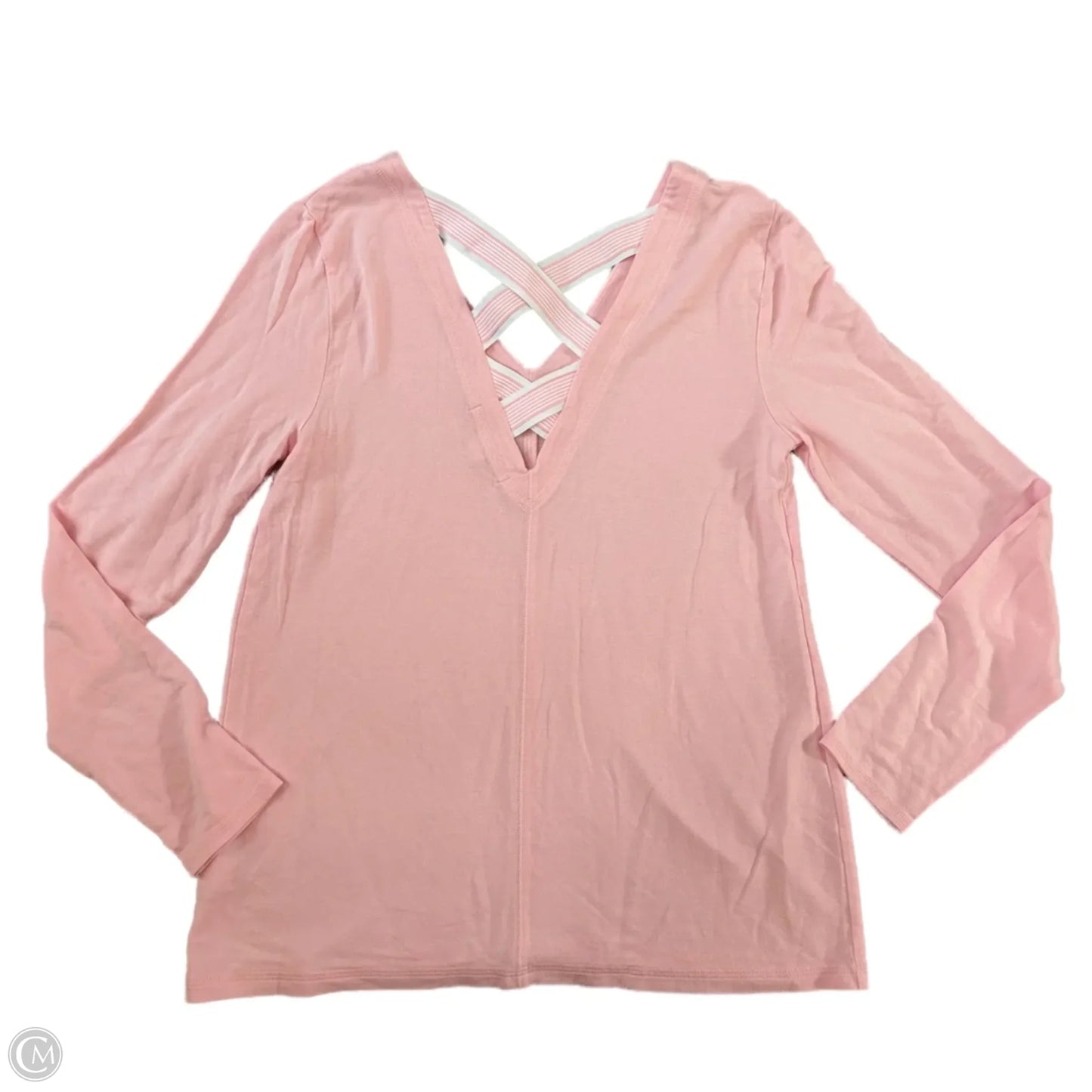 Top Long Sleeve Designer By Lilly Pulitzer In Pink, Size: S