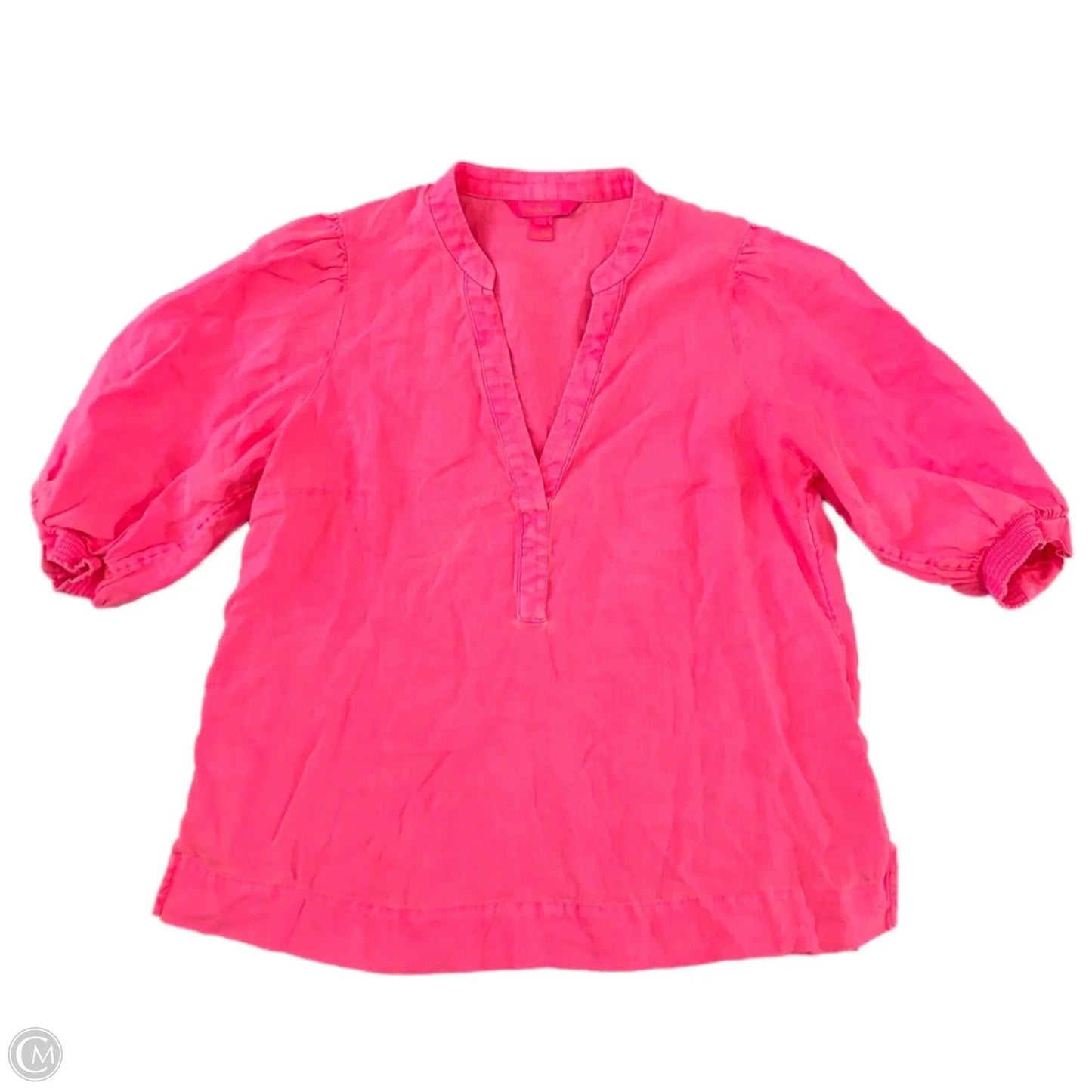 Top Long Sleeve Designer By Lilly Pulitzer In Pink, Size: 8