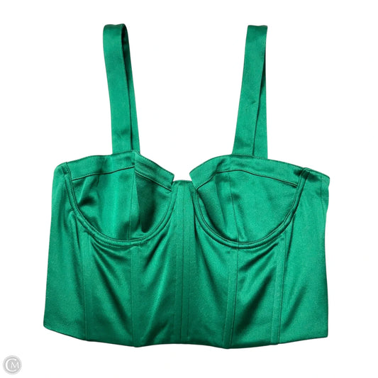 Top Sleeveless Designer By Alice + Olivia In Green, Size: S