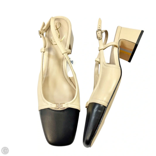 Shoes Heels Block By Sam Edelman In Black & Tan, Size: 7