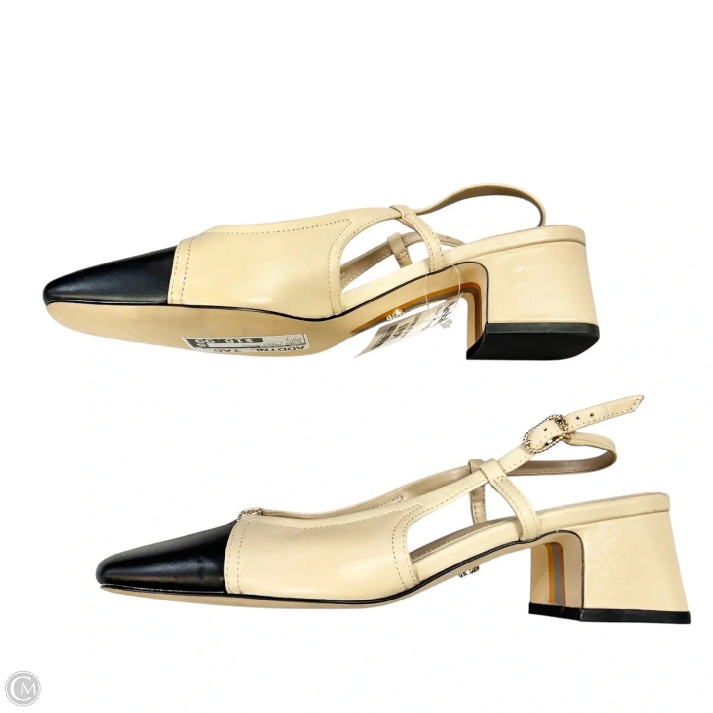 Shoes Heels Block By Sam Edelman In Black & Tan, Size: 7