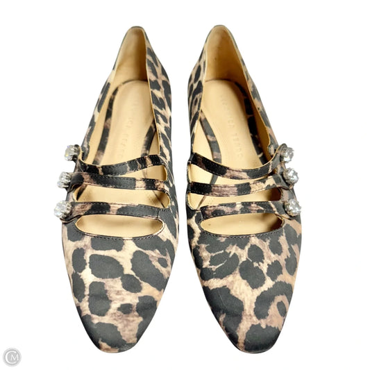 Shoes Flats By Veronica Beard In Animal Print, Size: 5