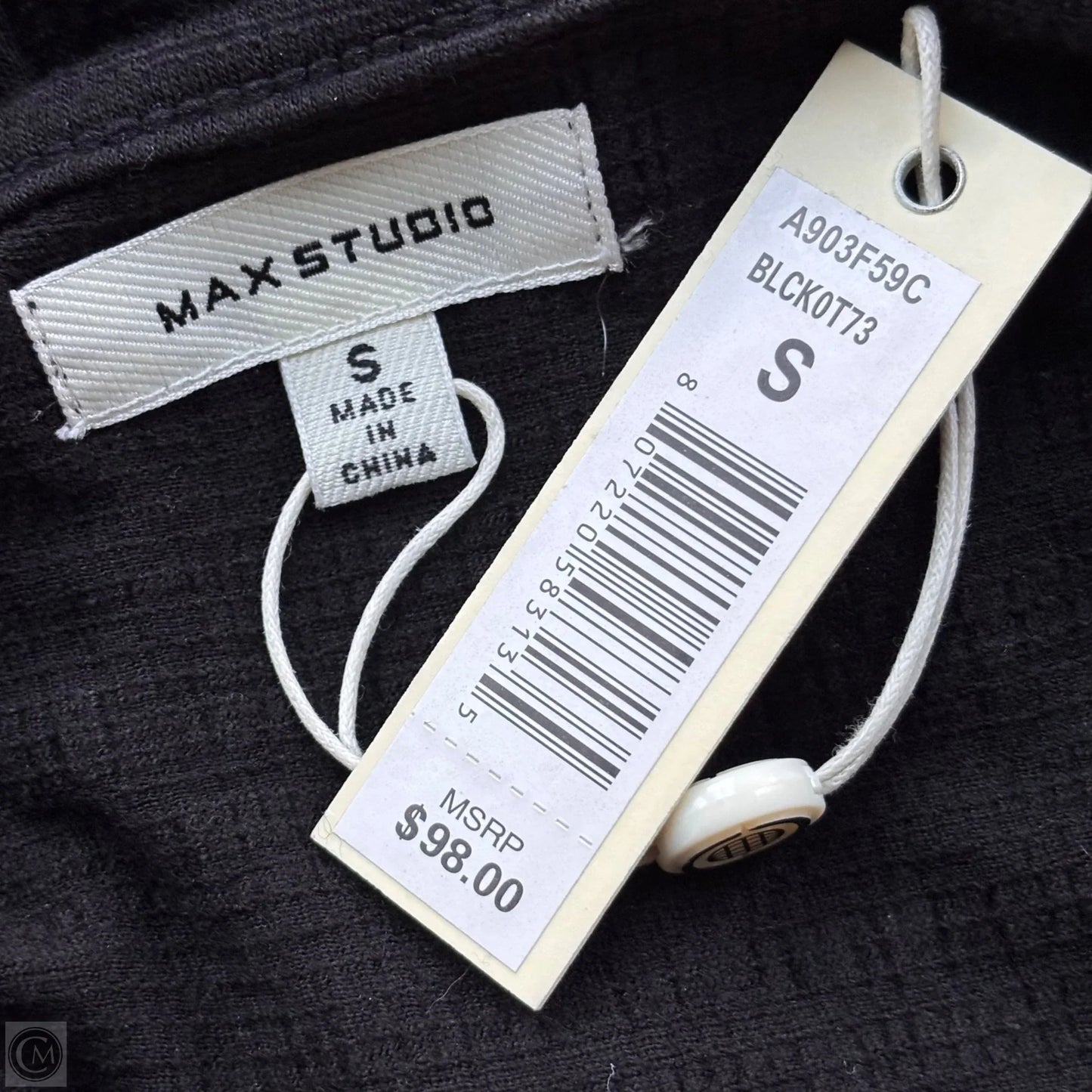 Dress Casual Midi By Max Studio In Black, Size: S