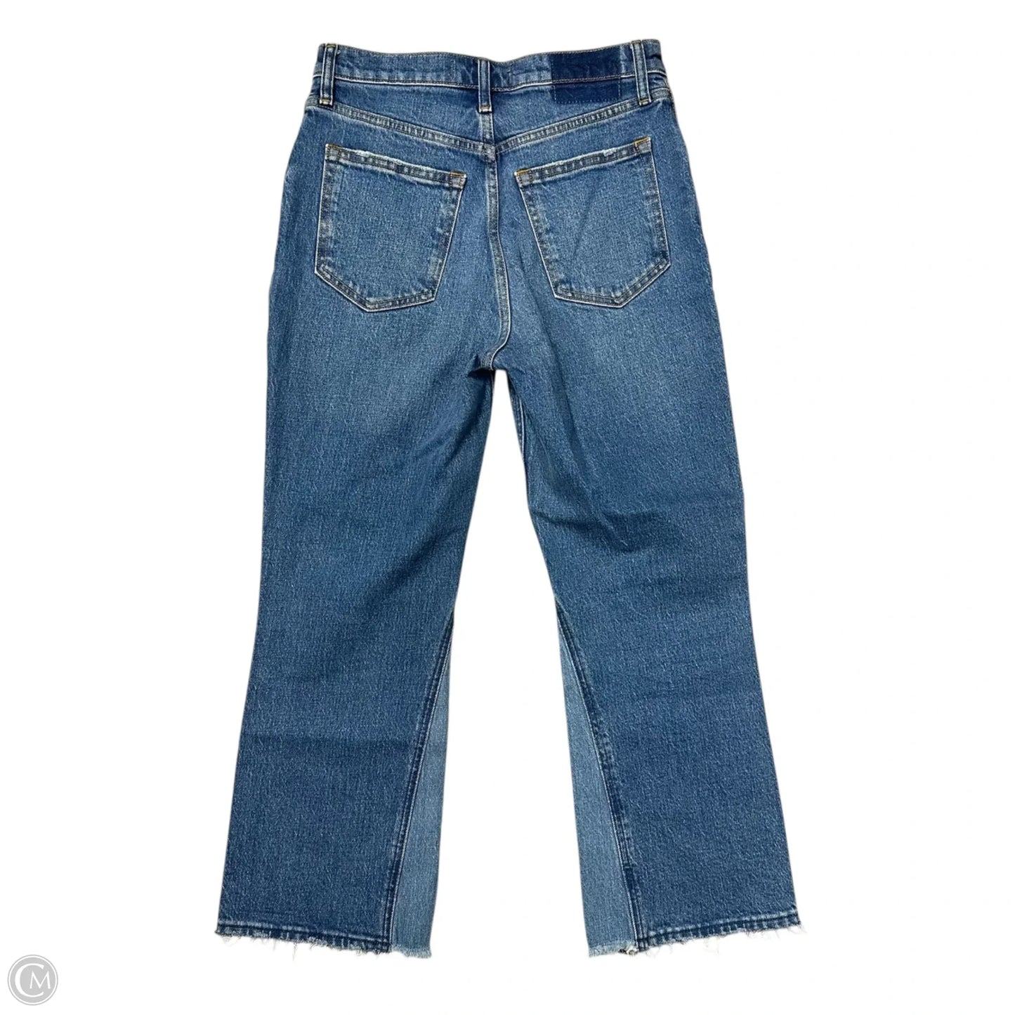 Jeans Boot Cut By Abercrombie And Fitch In Blue Denim, Size: 4P