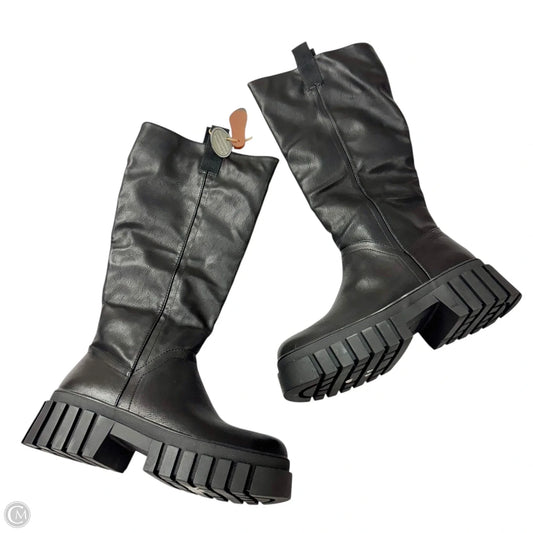 Boots Combat By Mia In Black, Size: 8