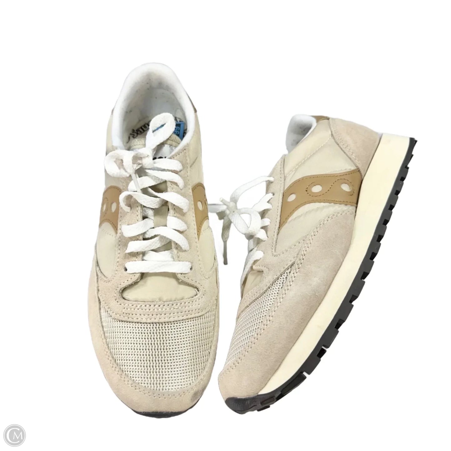 Shoes Sneakers By Saucony In Brown & Cream, Size: 8.5