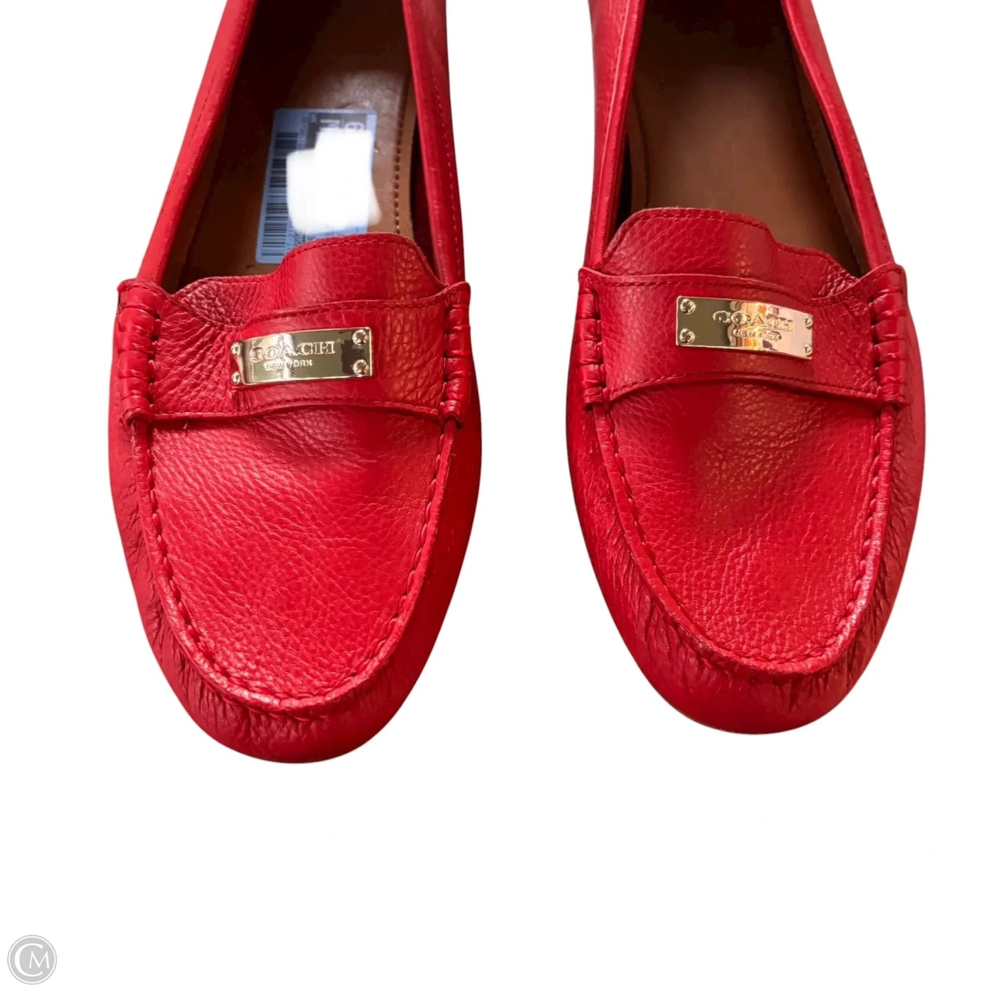Shoes Designer By Coach In Red, Size: 9