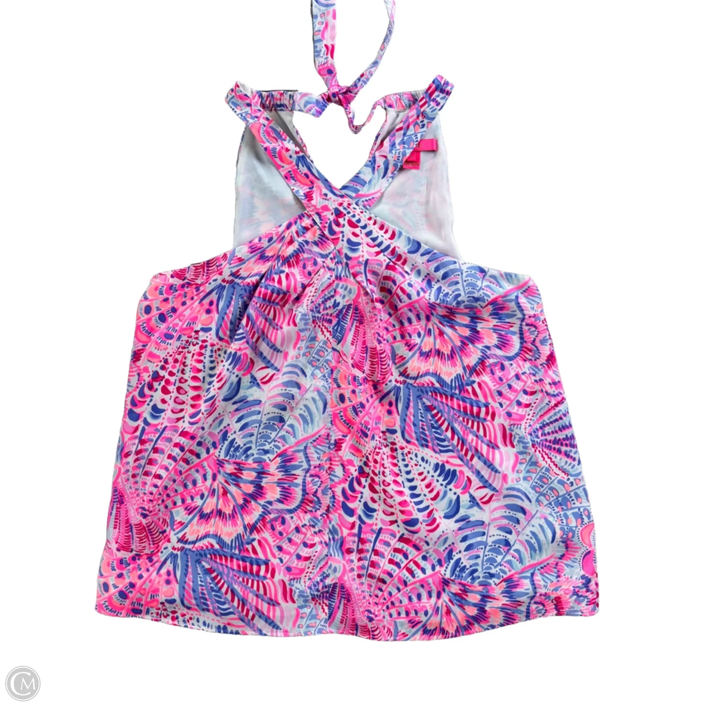 Top Sleeveless Designer By Lilly Pulitzer In Pink & Purple, Size: S