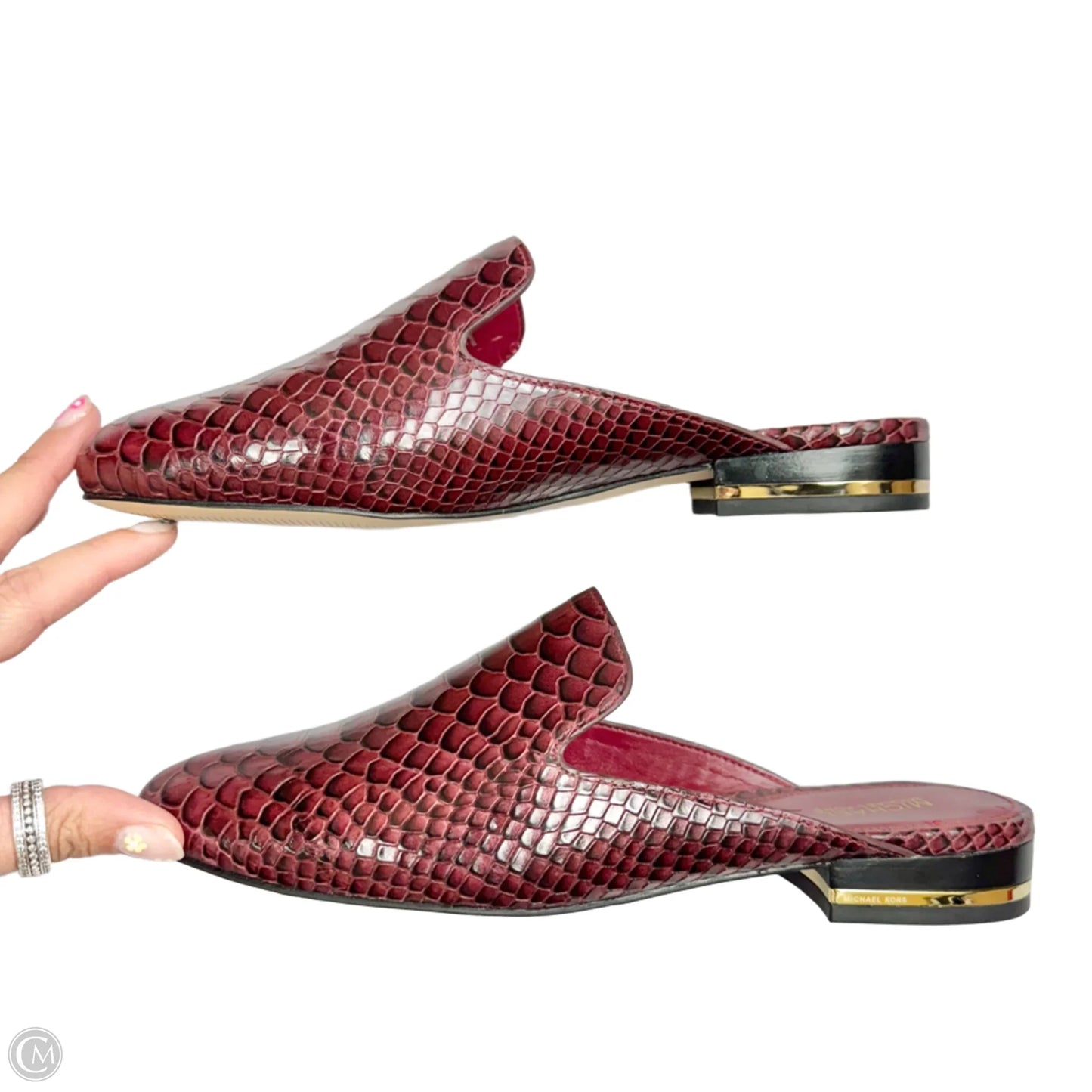 Shoes Flats By Michael By Michael Kors In Red, Size: 7.5