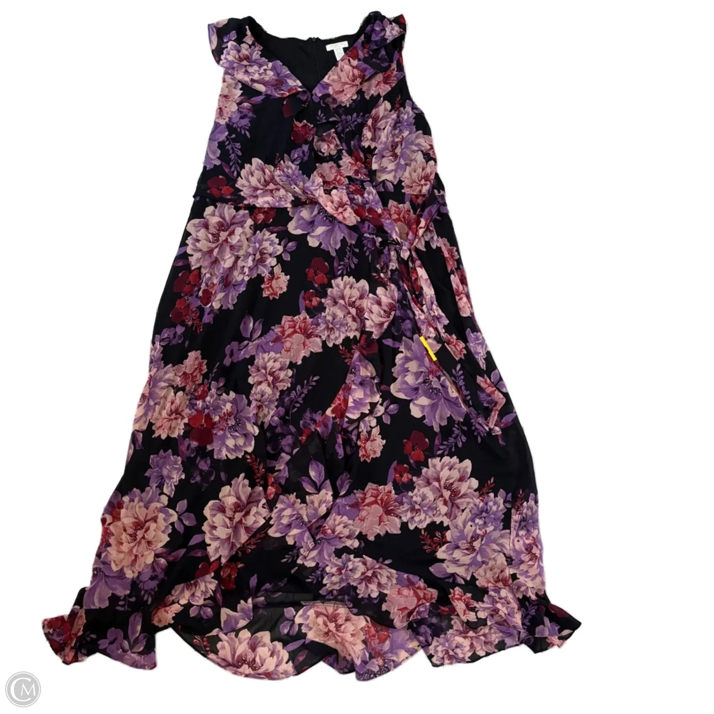 Dress Party Long By London Times In Floral Print, Size: 3x