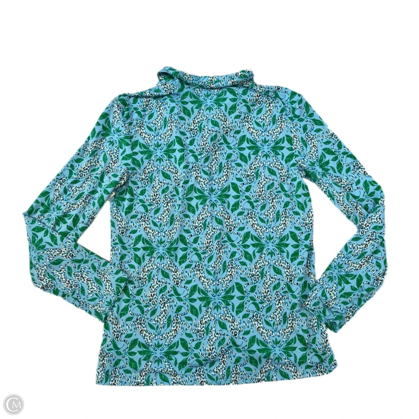 Top Long Sleeve Designer By Lilly Pulitzer In Animal Print, Size: M