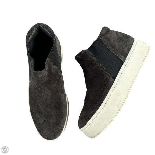 Shoes Sneakers By Vince In Grey, Size: 5.5