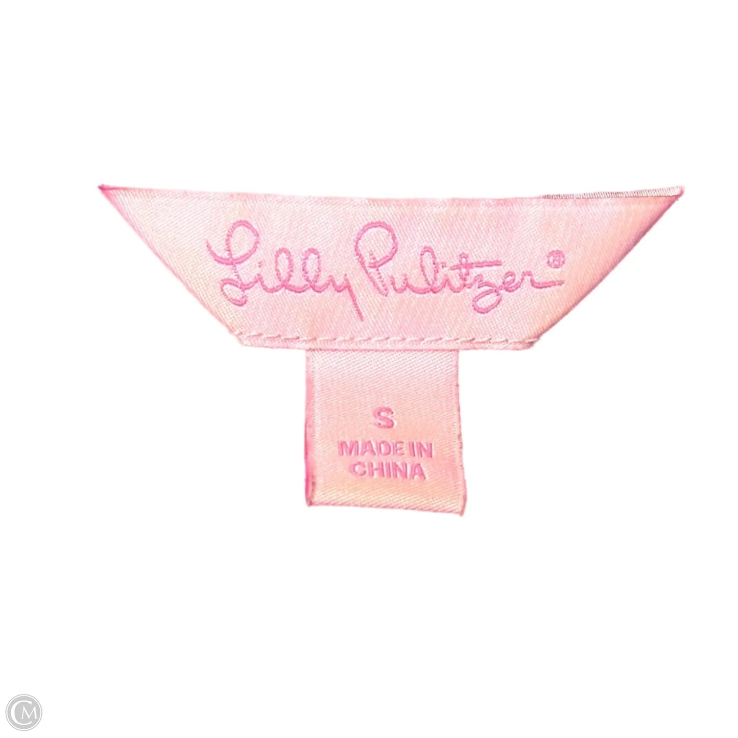 Top Long Sleeve Designer By Lilly Pulitzer In Pink, Size: S