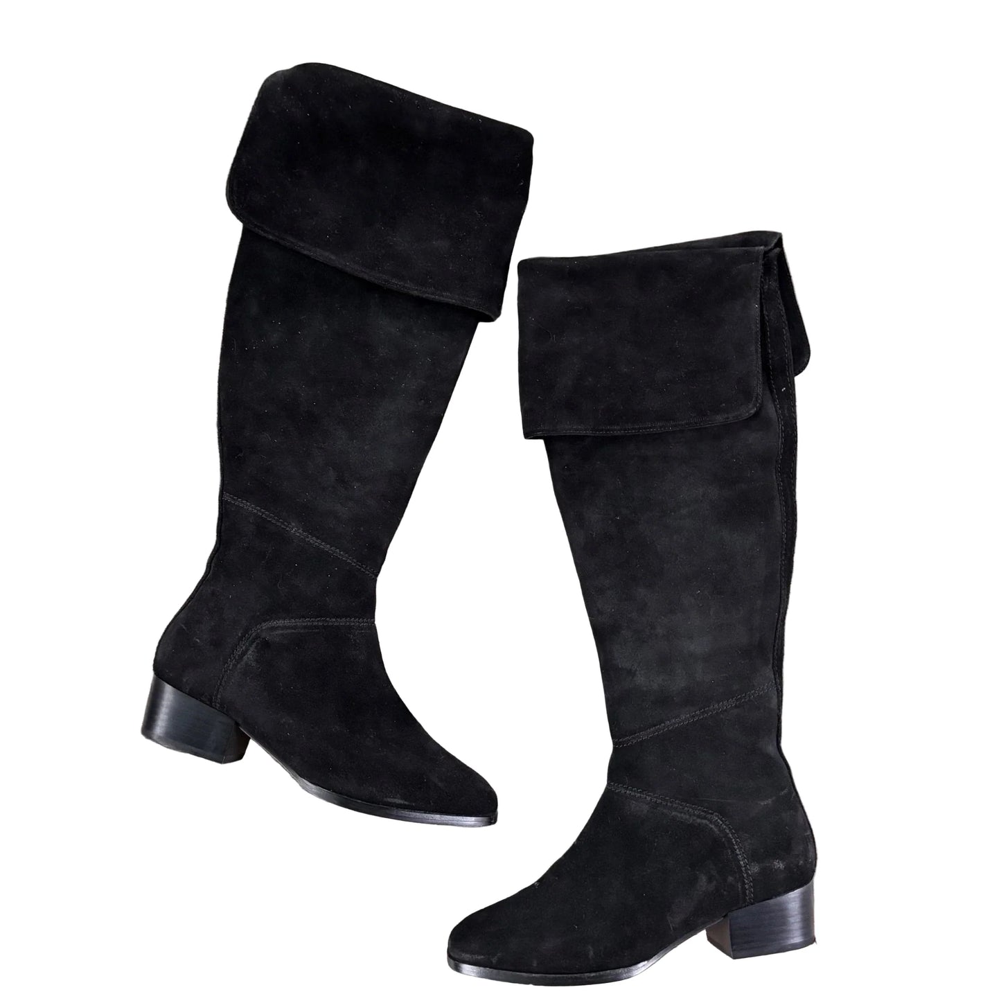 Boots Knee Heels By Joie In Black, Size: 6.5