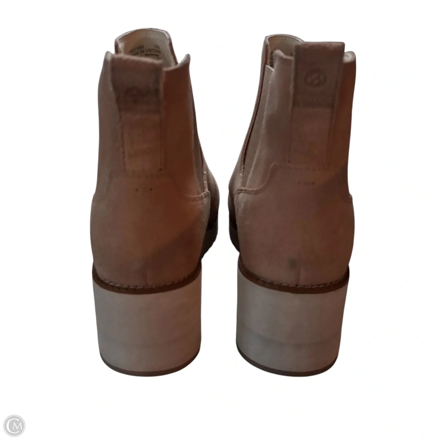 Boots Ankle Heels By Cole-haan In Tan, Size: 10