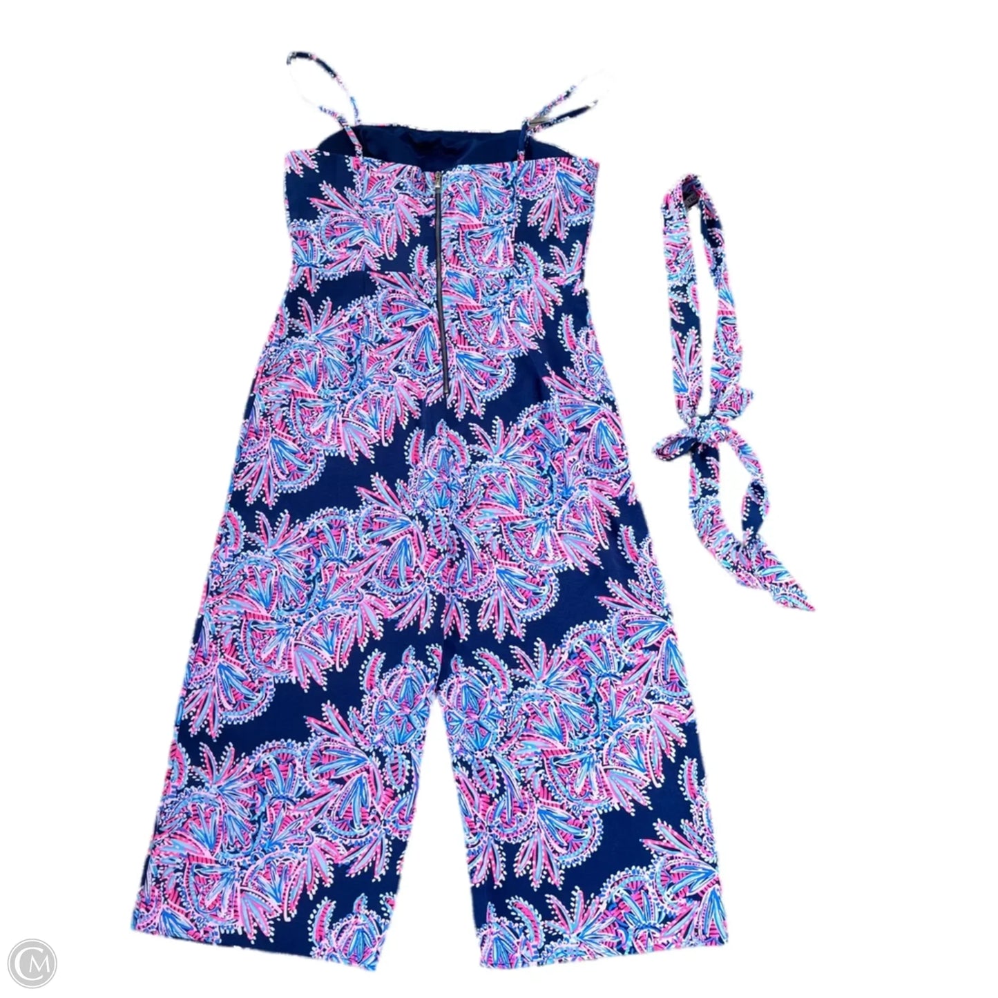 Jumpsuit Designer By Lilly Pulitzer In Navy, Size: L