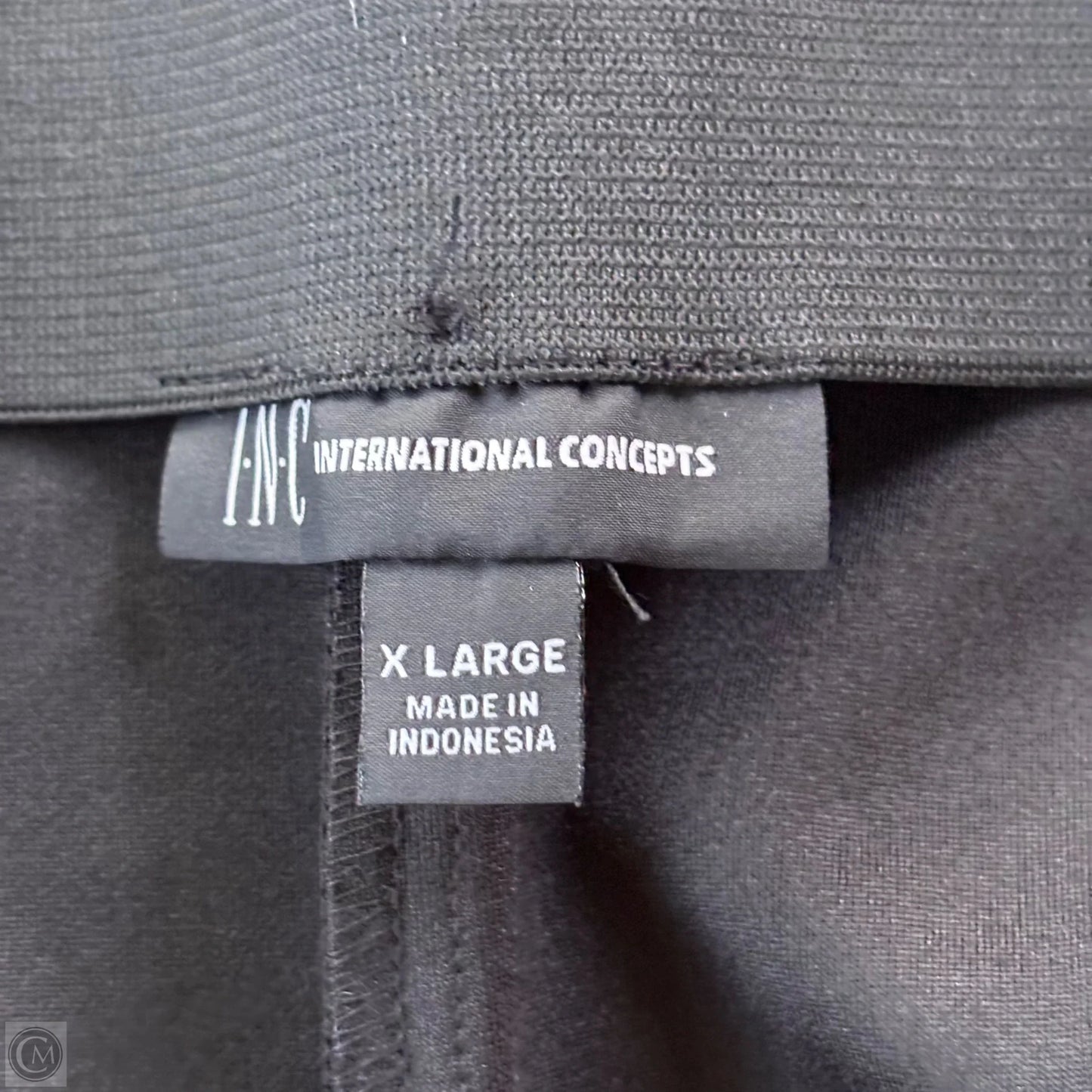 Pants Wide Leg By Inc In Black, Size: Xl