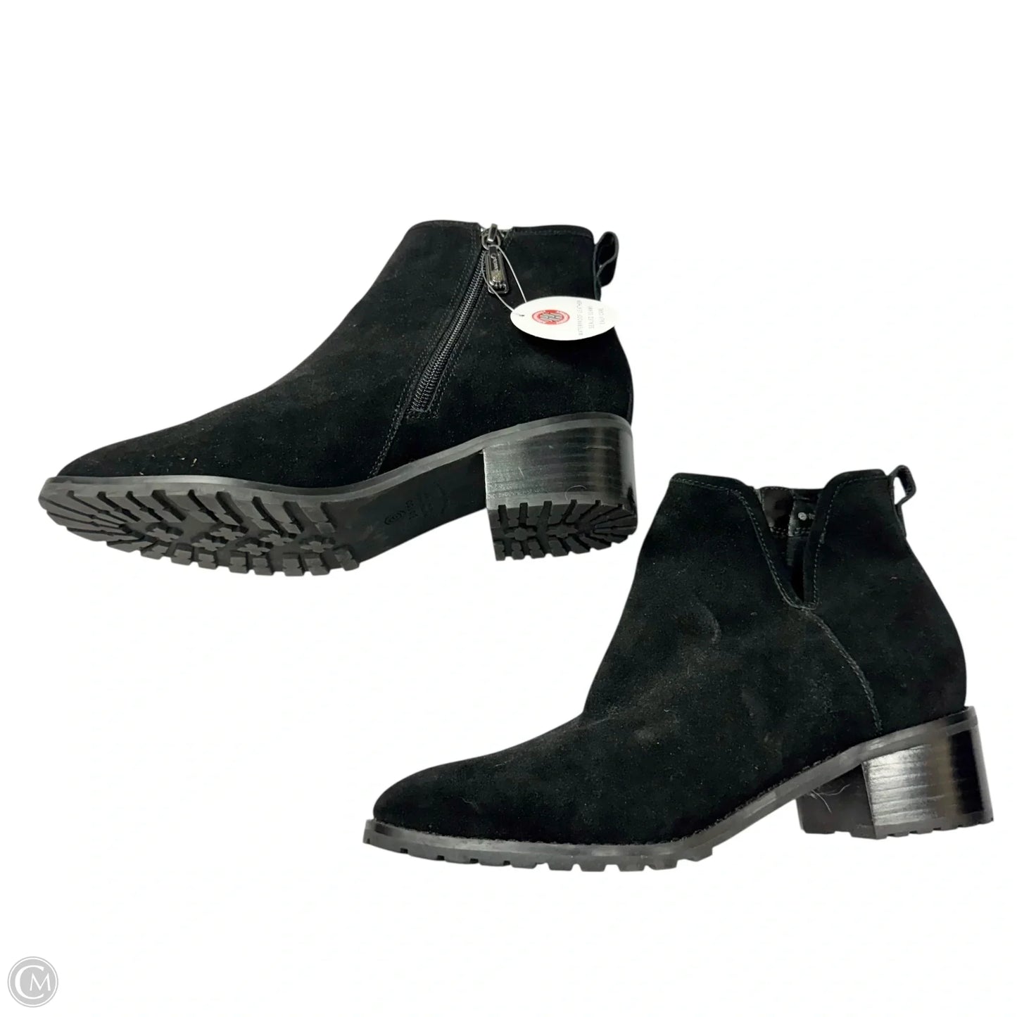 Boots Ankle Heels By Blondo In Black, Size: 8.5