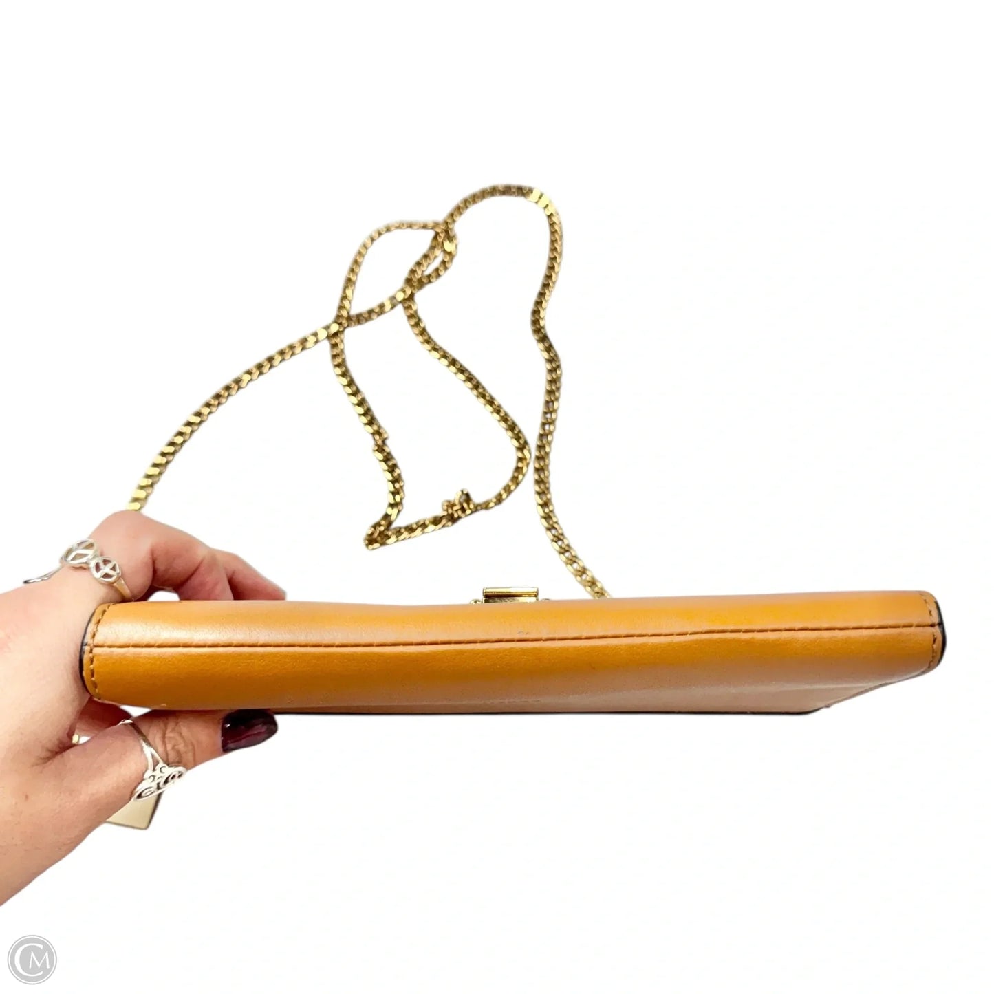 Crossbody Leather By Fossil, Size: Small