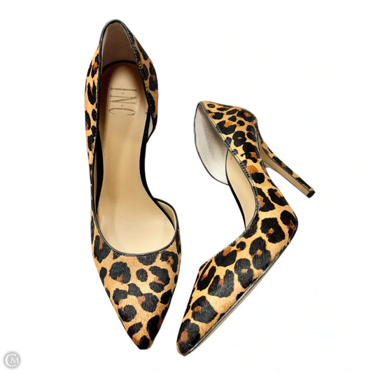Shoes Heels Stiletto By Inc In Leopard Print, Size: 7