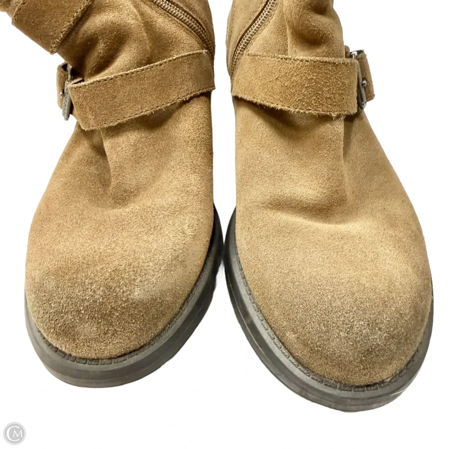 Boots Ankle Flats By Sam Edelman In Brown, Size: 7