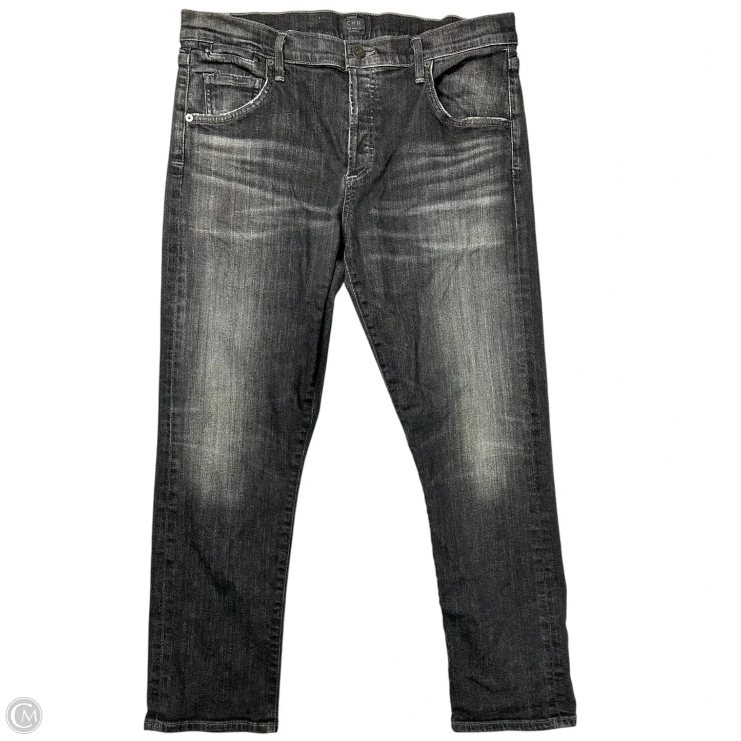 Jeans Boyfriend By Citizens Of Humanity In Black Denim, Size: 10