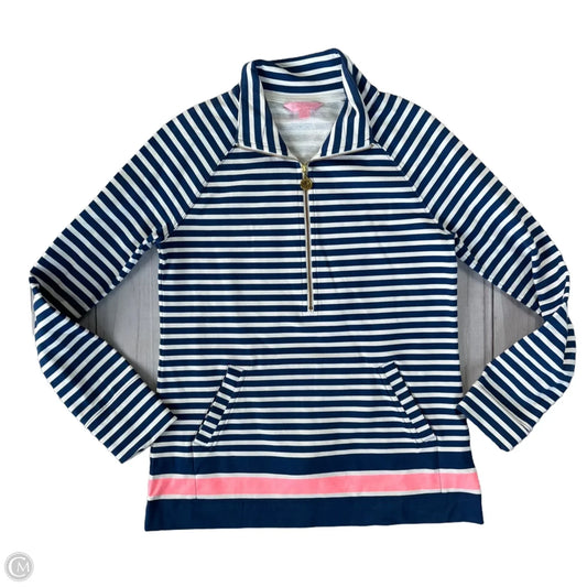 Sweatshirt Designer By Lilly Pulitzer In Striped Pattern, Size: Xs