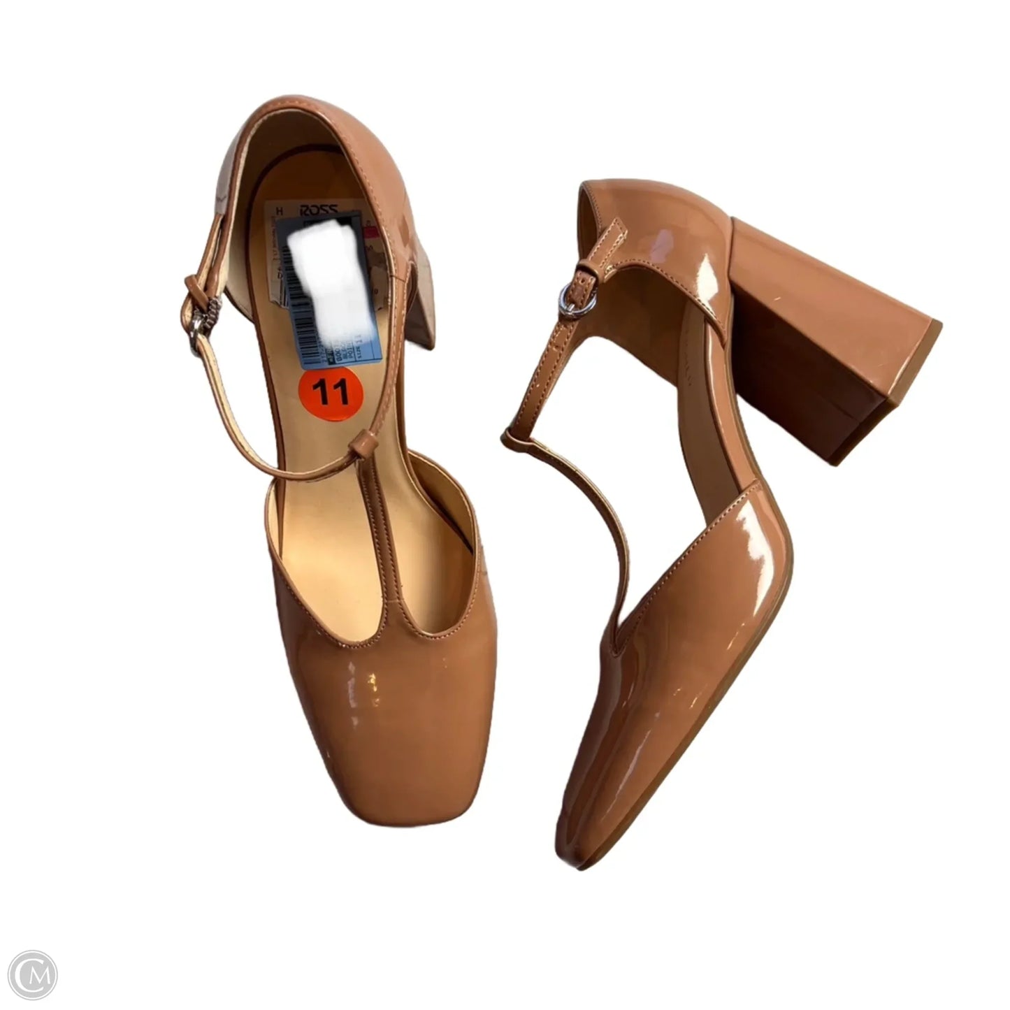 Shoes Heels Block By Marc Fisher In Brown, Size: 11