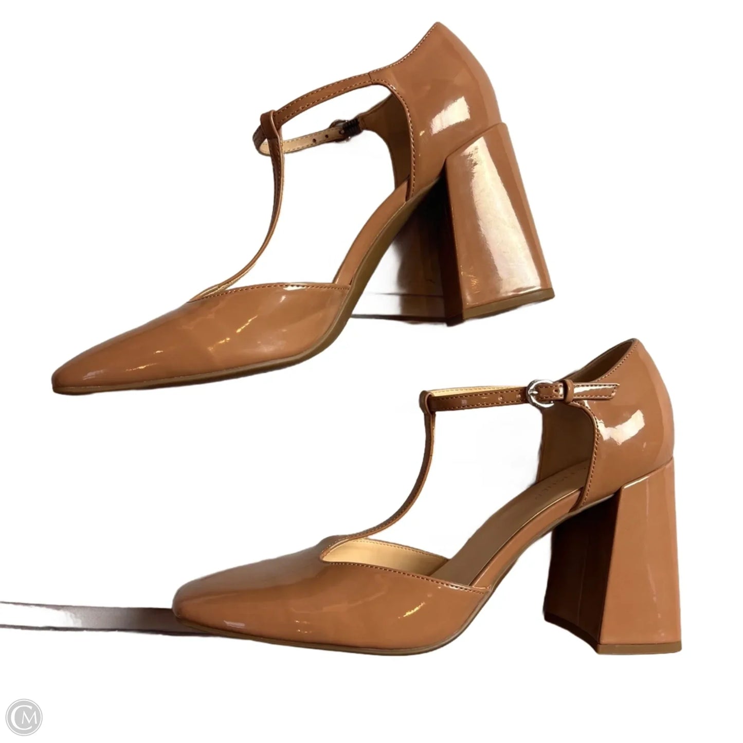 Shoes Heels Block By Marc Fisher In Brown, Size: 11