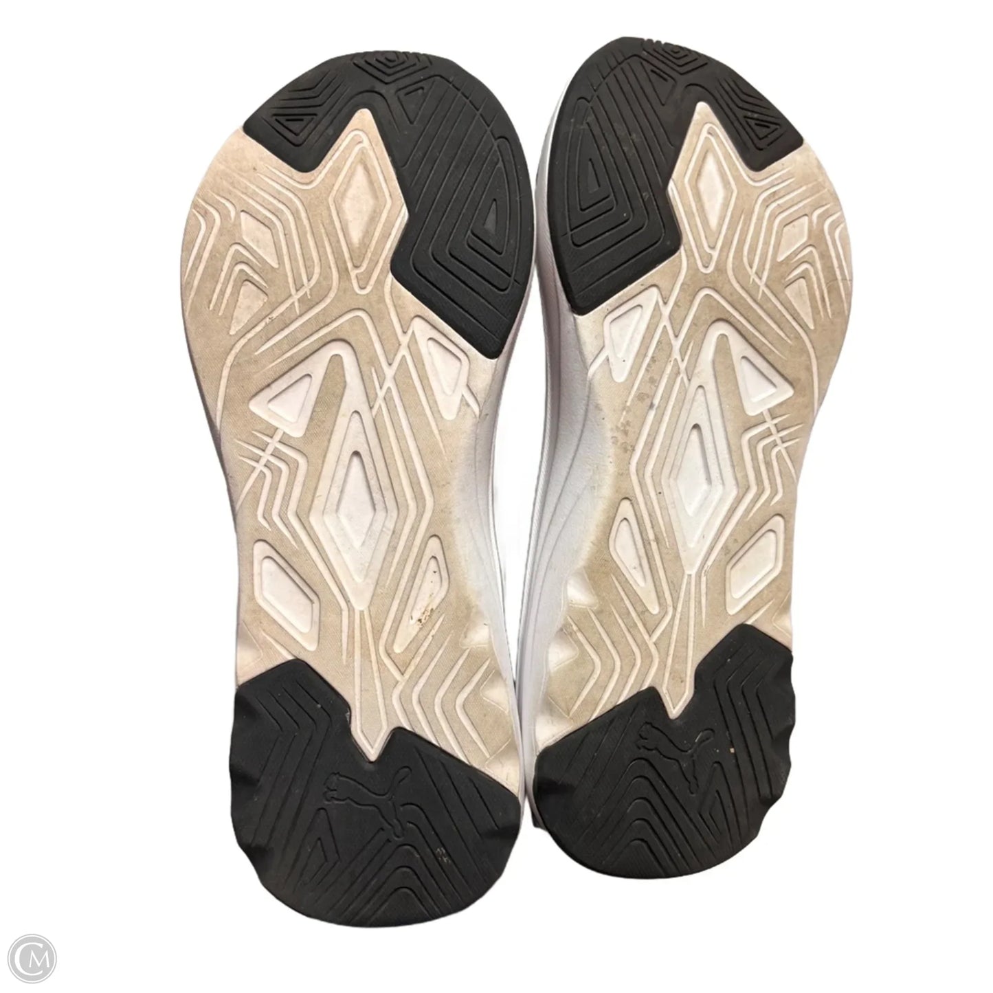 Shoes Sneakers By Puma In Black & Blue, Size: 9