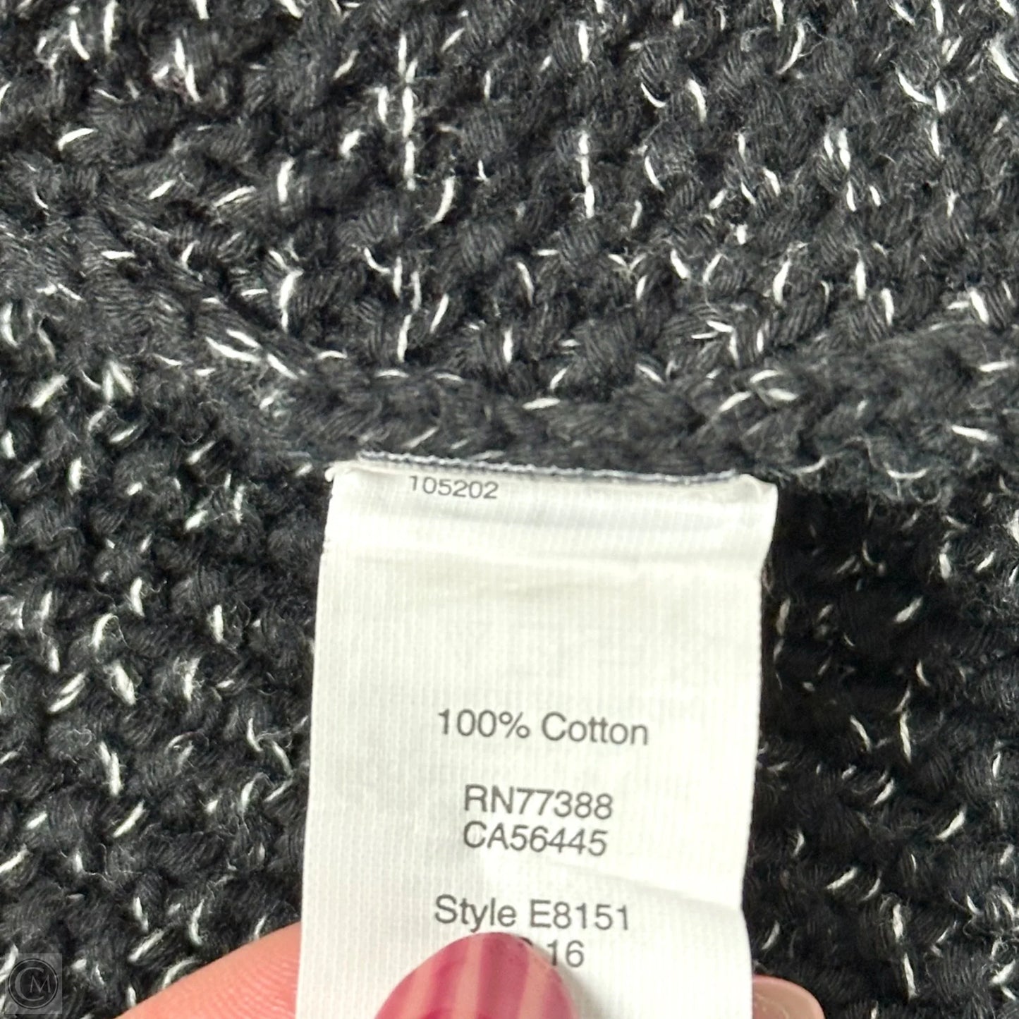 Sweater Cardigan By Madewell In Black, Size: S