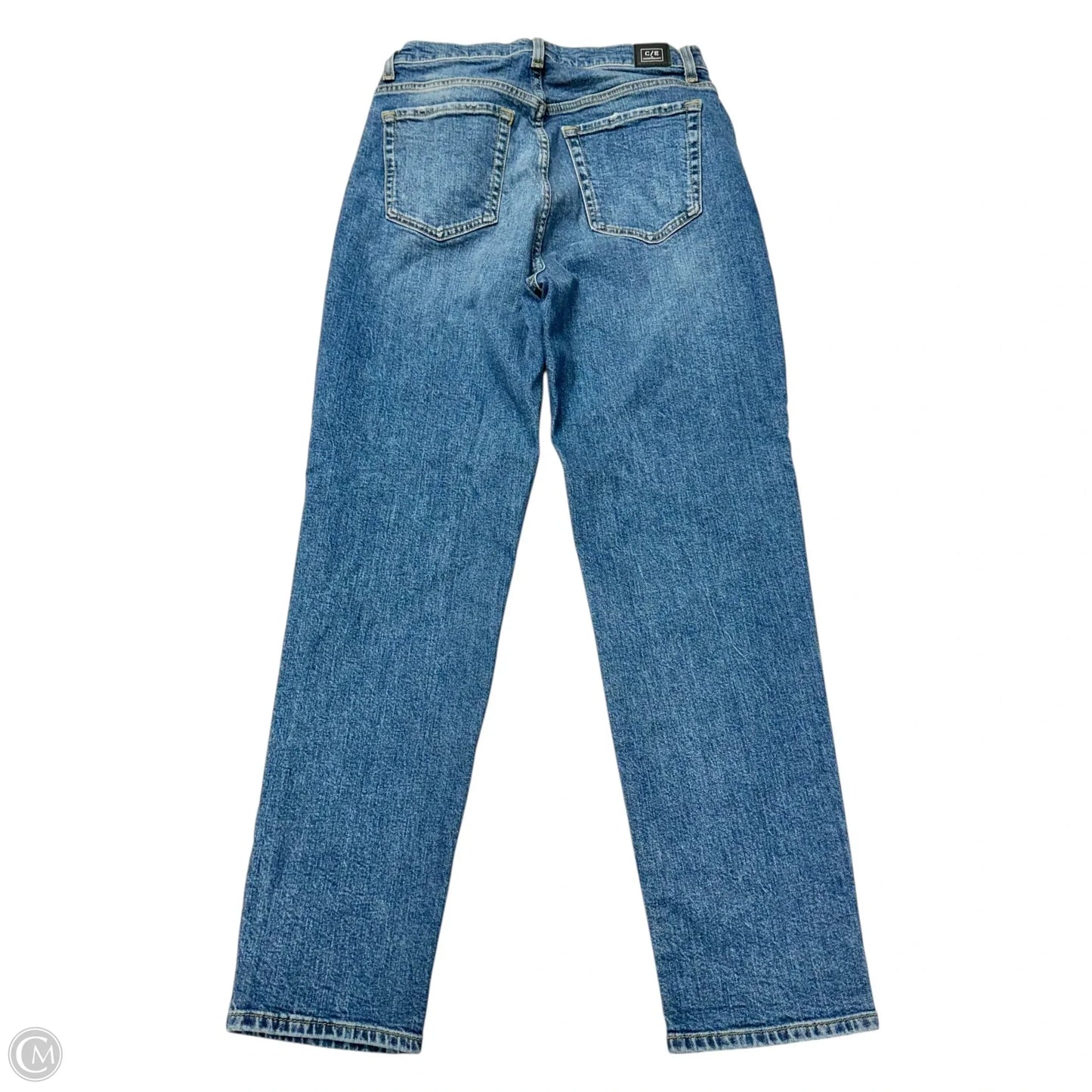 Jeans Straight By Current/elliott In Blue Denim, Size: 2