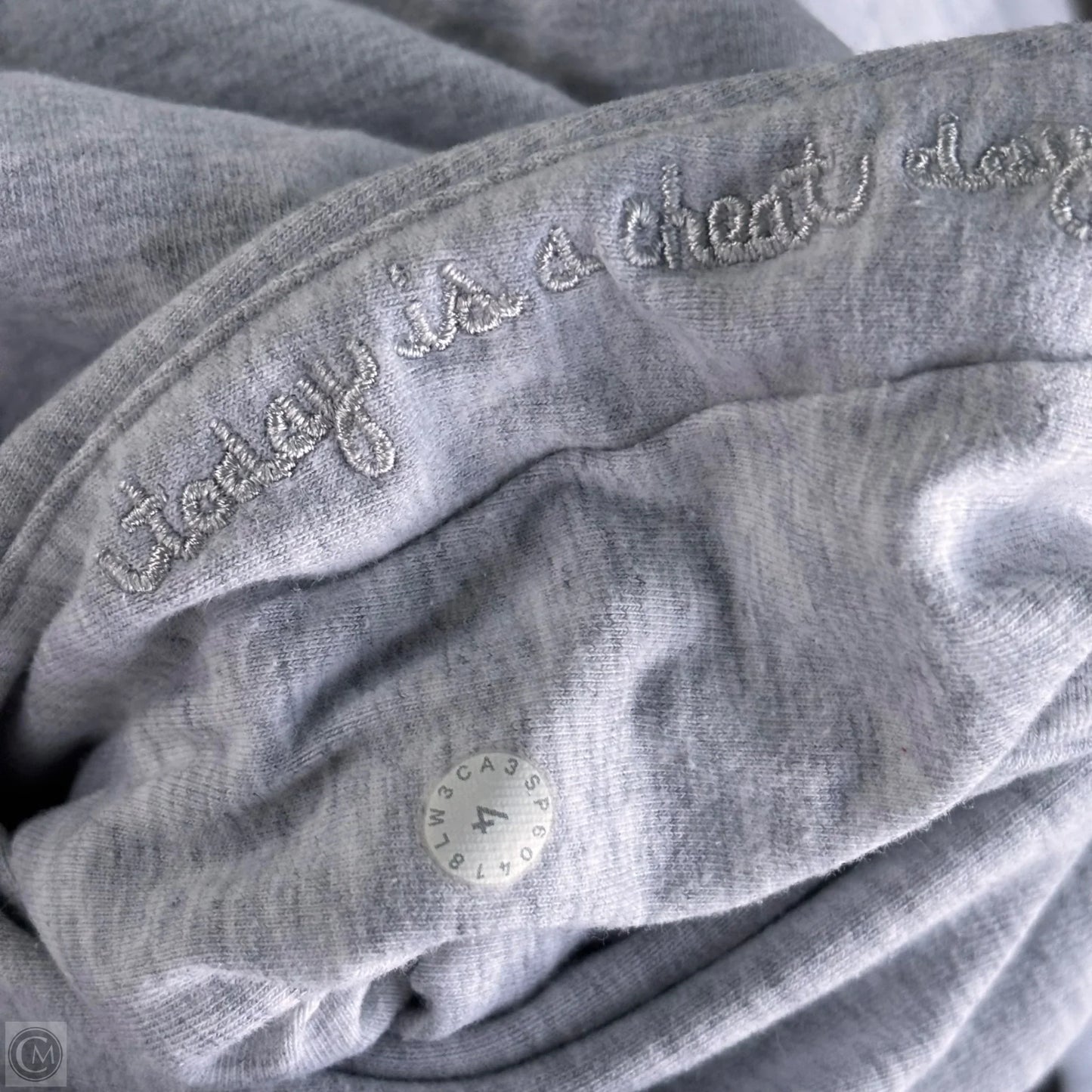 Athletic Top Long Sleeve Collar By Lululemon In Grey, Size: S